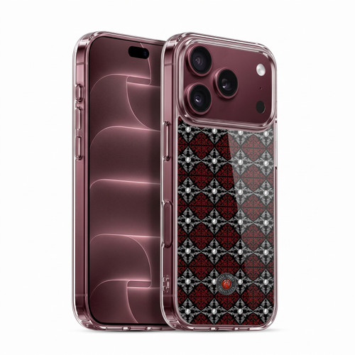 Anne Stokes Gothic Bat Moon Patttern Soft Gel Case for Apple iPhone 18 Pro