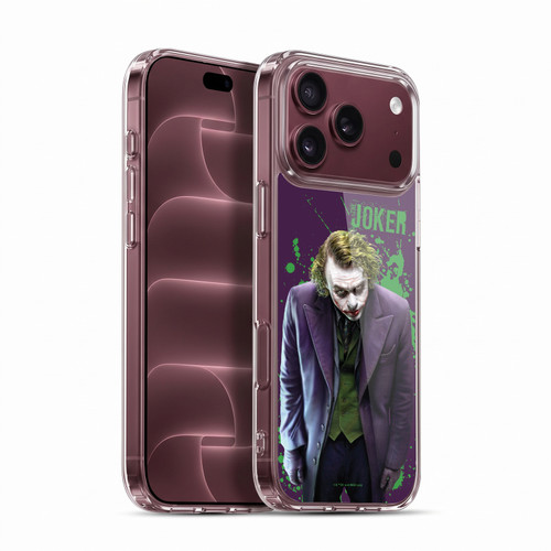 The Dark Knight Graphics Character Art Soft Gel Case for Apple iPhone 18 Pro Max