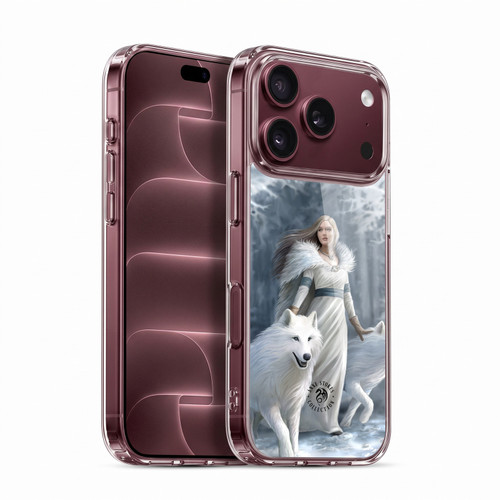 Anne Stokes Wolves Winter Guardians Soft Gel Case for Apple iPhone 18 Pro