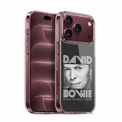David Bowie Album Art Black Tie Soft Gel Case for Apple iPhone 18 Pro