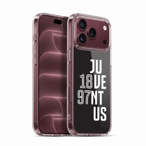Juventus Football Club Art 1987 Logo Typography Soft Gel Case for Apple iPhone 18 Pro Max