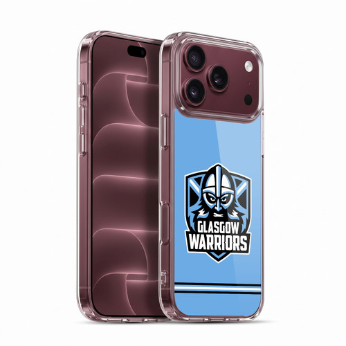 Glasgow Warriors Logo Stripes Blue Soft Gel Case for Apple iPhone 18 Pro Max