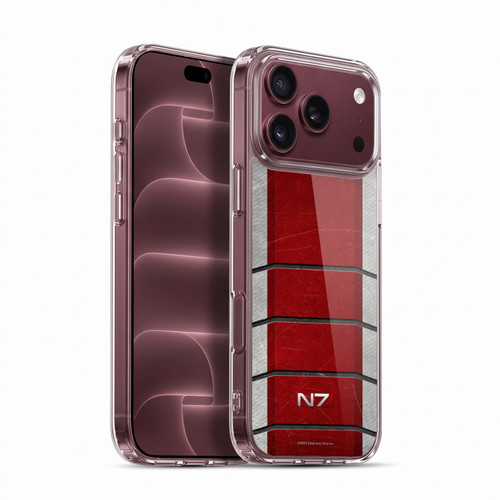 EA Bioware Mass Effect Graphics N7 Logo Armor Soft Gel Case for Apple iPhone 18 Pro Max