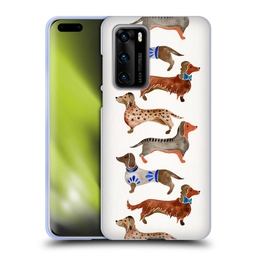 Cat Coquillette Animals Dachshunds Soft Gel Case for Huawei P40 5G