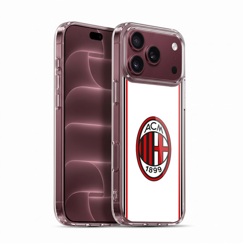 AC Milan 2017/18 Crest Kit Away Soft Gel Case for Apple iPhone 18 Pro Max