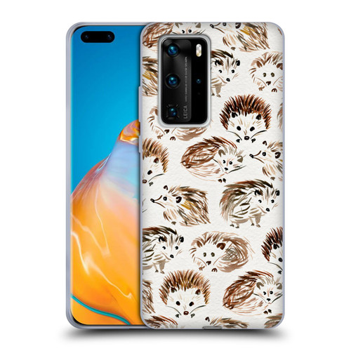 Cat Coquillette Animals Hedgehogs Soft Gel Case for Huawei P40 Pro / P40 Pro Plus 5G
