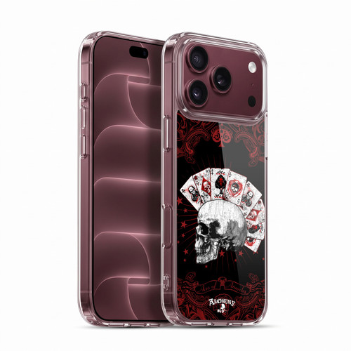 Alchemy Gothic Skull And Cards Aces Of Anarchy Soft Gel Case for Apple iPhone 18 Pro Max