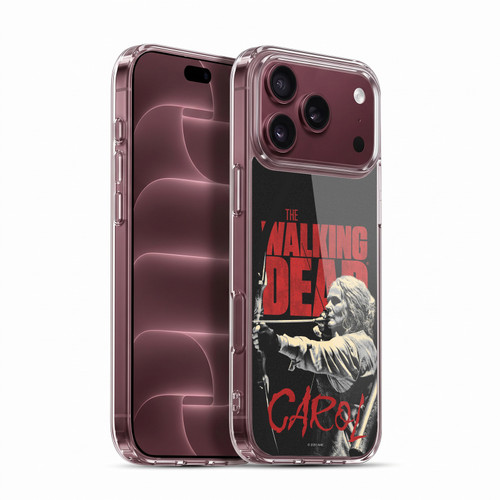 AMC The Walking Dead Season 10 Character Portraits Carol Soft Gel Case for Apple iPhone 18 Pro Max
