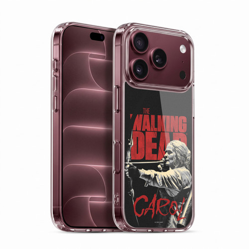 AMC The Walking Dead Season 10 Character Portraits Carol Soft Gel Case for Apple iPhone 18 Pro