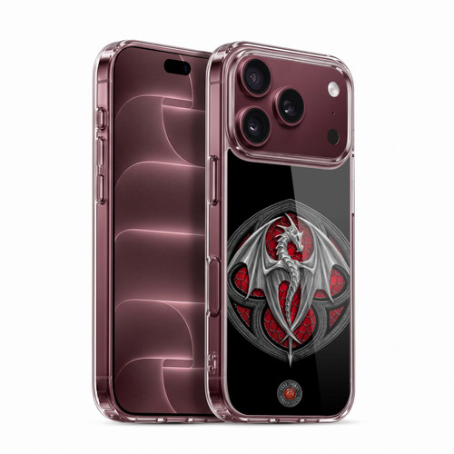 Anne Stokes Dragons 4 Logo Soft Gel Case for Apple iPhone 18 Pro