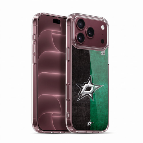 NHL Dallas Stars Half Distressed Soft Gel Case for Apple iPhone 18 Pro Max