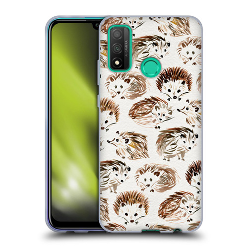 Cat Coquillette Animals Hedgehogs Soft Gel Case for Huawei P Smart (2020)