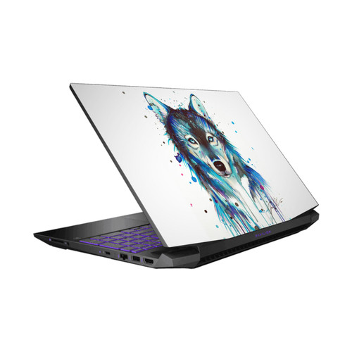 Pixie Cold Animals Ice Wolf Vinyl Sticker Skin Decal Cover for HP Pavilion 15.6" 15-dk0047TX