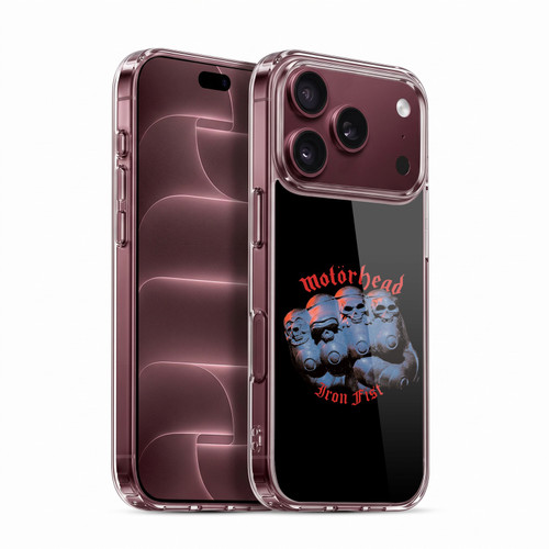 Motorhead Album Covers Iron Fist Soft Gel Case for Apple iPhone 18 Pro