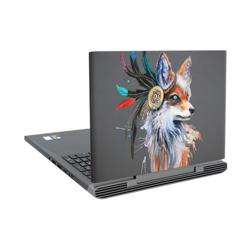 Pixie Cold Animals Fox Vinyl Sticker Skin Decal Cover for Dell Inspiron 15 7000 P65F