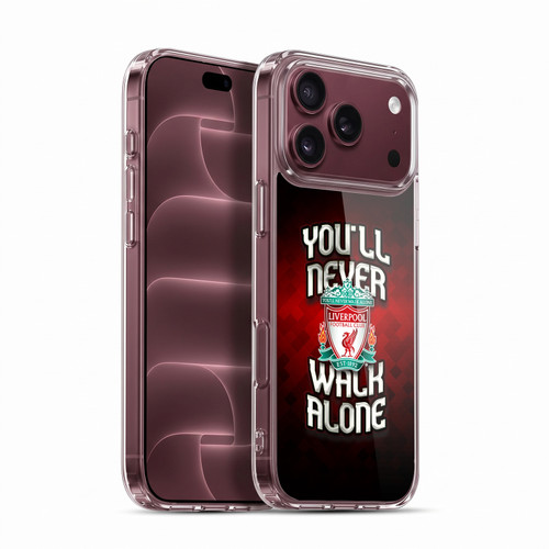 Liverpool Football Club Crest You'Ll Never Walk Alone Red Pixel Soft Gel Case for Apple iPhone 18 Pro Max