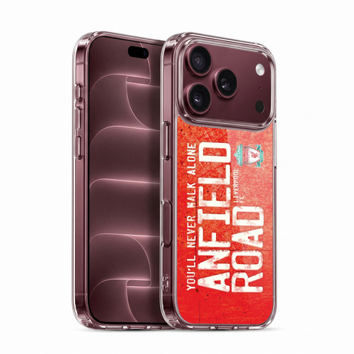 Liverpool Football Club Crest You'Ll Never Walk Alone Anfield Road Red Soft Gel Case for Apple iPhone 18 Pro