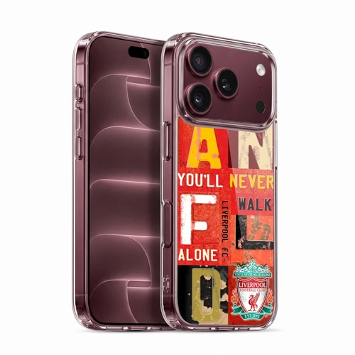 Liverpool Football Club Crest You'Ll Never Walk Alone Vintage Plate Anfield Soft Gel Case for Apple iPhone 18 Pro
