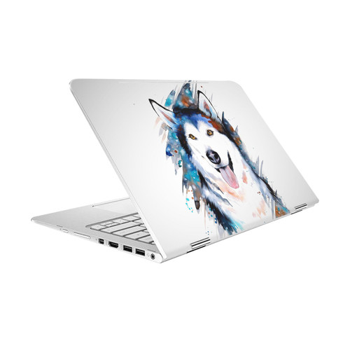 Pixie Cold Animals Husky Vinyl Sticker Skin Decal Cover for HP Spectre Pro X360 G2