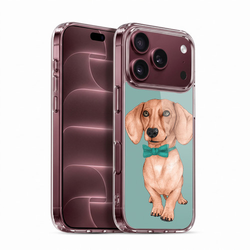 Barruf Dogs Dachshund, The Wiener Soft Gel Case for Apple iPhone 18 Pro