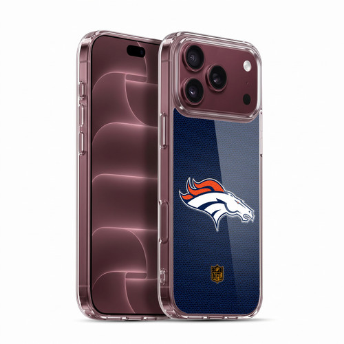 NFL Denver Broncos Logo Football Soft Gel Case for Apple iPhone 18 Pro Max