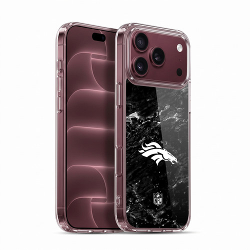 NFL Denver Broncos Artwork Marble Soft Gel Case for Apple iPhone 18 Pro Max