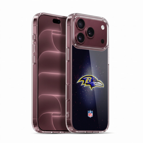 NFL Baltimore Ravens Artwork LED Soft Gel Case for Apple iPhone 18 Pro Max
