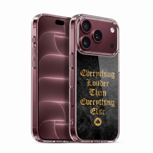 Motorhead Key Art Everything Louder Soft Gel Case for Apple iPhone 18 Pro