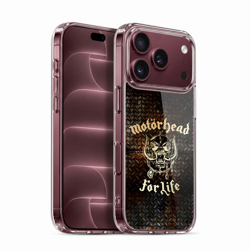 Motorhead Key Art For Life Soft Gel Case for Apple iPhone 18 Pro