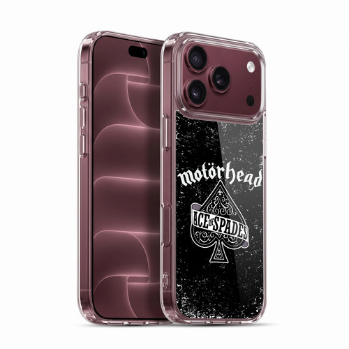 Motorhead Logo Ace Of Spades Soft Gel Case for Apple iPhone 18 Pro Max