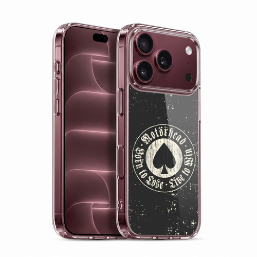 Motorhead Logo Ace Of Spades 2 Soft Gel Case for Apple iPhone 18 Pro