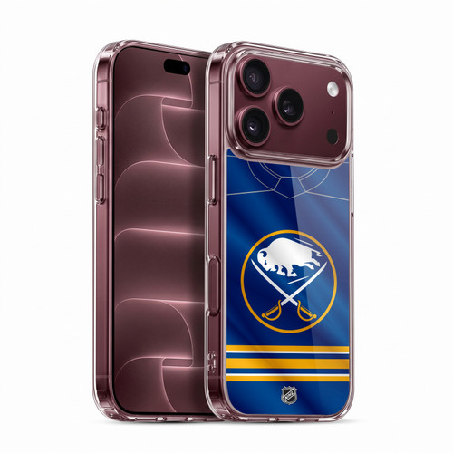 NHL Buffalo Sabres Jersey Soft Gel Case for Apple iPhone 18 Pro