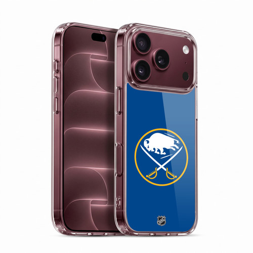 NHL Buffalo Sabres Plain Soft Gel Case for Apple iPhone 18 Pro