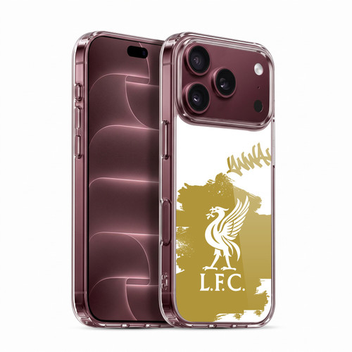 Liverpool Football Club Graffiti Art Liverbird In White Soft Gel Case for Apple iPhone 18 Pro