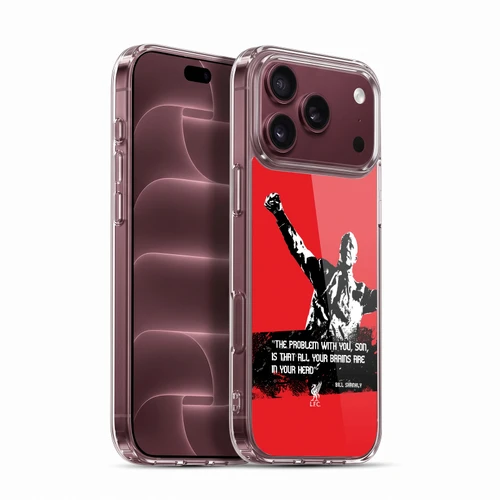 Liverpool Football Club Bill Shankly Quotes Problem Medium Soft Gel Case for Apple iPhone 18 Pro Max
