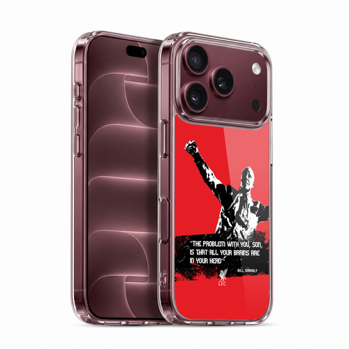 Liverpool Football Club Bill Shankly Quotes Problem Medium Soft Gel Case for Apple iPhone 18 Pro