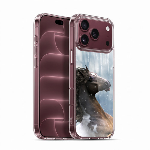 Simone Gatterwe Horses In The Snow Soft Gel Case for Apple iPhone 18 Pro Max