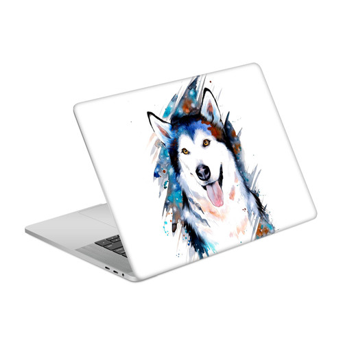 Pixie Cold Animals Husky Vinyl Sticker Skin Decal Cover for Apple MacBook Pro 15.4" A1707/A1990