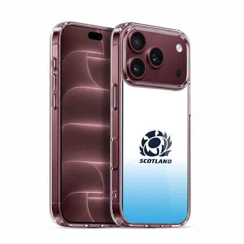 Scotland Rugby 2024/25 Crest Kit Away Soft Gel Case for Apple iPhone 18 Pro