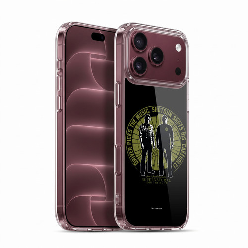Supernatural Graphic Sam & Dean Soft Gel Case for Apple iPhone 18 Pro Max