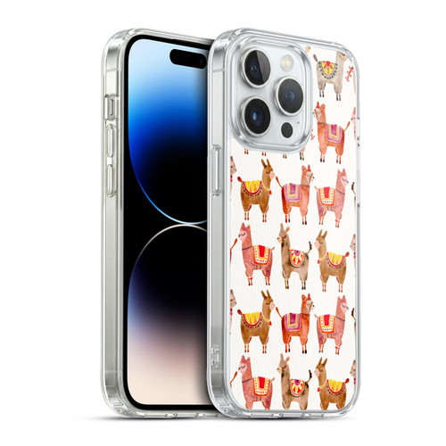 Cat Coquillette Animals Alpacas Soft Gel Case for Apple iPhone 13 Pro
