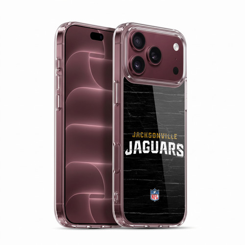 NFL Jacksonville Jaguars Logo Distressed Look Soft Gel Case for Apple iPhone 18 Pro Max