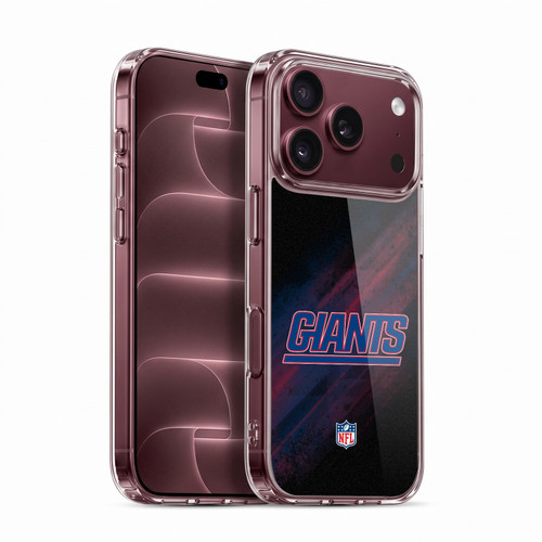 NFL New York Giants Logo Blur Soft Gel Case for Apple iPhone 18 Pro