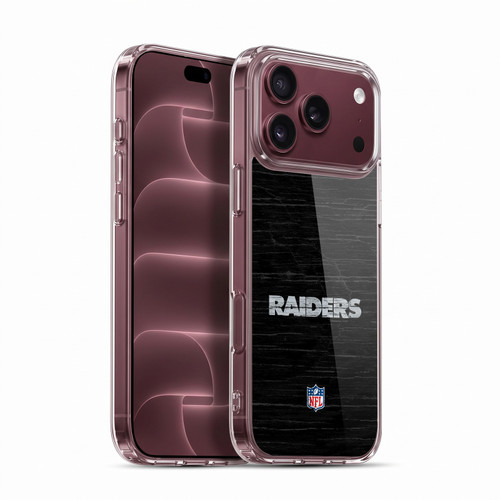 NFL Las Vegas Raiders Logo Distressed Look Soft Gel Case for Apple iPhone 18 Pro Max