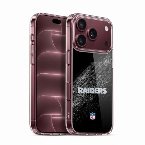NFL Las Vegas Raiders Logo Blur Soft Gel Case for Apple iPhone 18 Pro