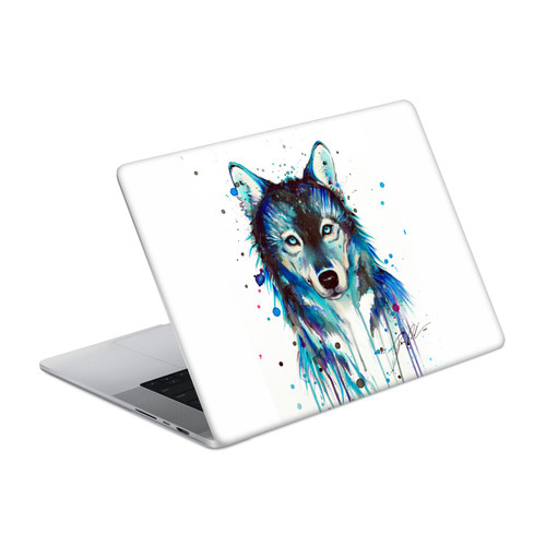 Pixie Cold Animals Ice Wolf Vinyl Sticker Skin Decal Cover for Apple MacBook Pro 14" A2442