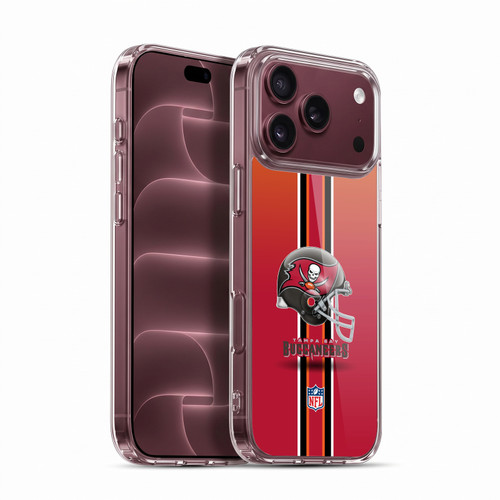 NFL Tampa Bay Buccaneers Logo Helmet Soft Gel Case for Apple iPhone 18 Pro Max