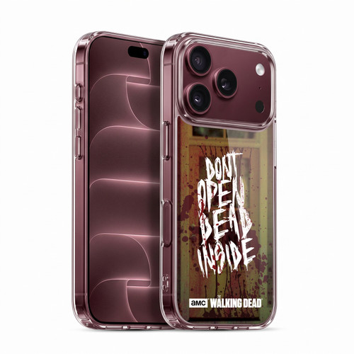 AMC The Walking Dead Typography Do Not Open Soft Gel Case for Apple iPhone 18 Pro