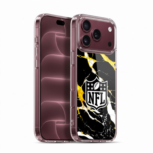 NFL Shield Marble Soft Gel Case for Apple iPhone 18 Pro Max