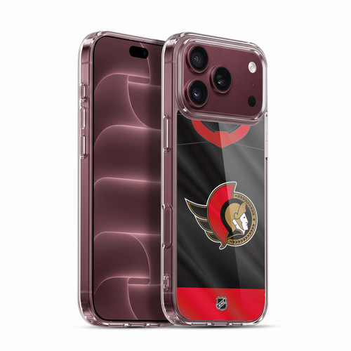 NHL Ottawa Senators Jersey Soft Gel Case for Apple iPhone 18 Pro Max
